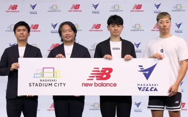 ニューバランスがB1長崎のサプライヤーに就任…「最高の出来上がり」と伊藤GM太鼓判の新ユニは30日にお披露目