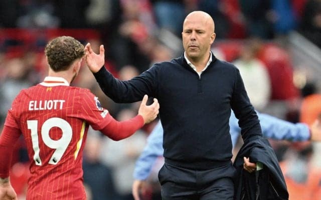 スロット・リバプールがイイ感じ…敵将に褒められる「クオリティが落ちてない。少し昨季と違う部分も」