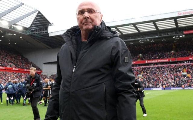 日韓W杯でイングランド代表を指揮したエリクソン氏が他界…ガンの闘病生活も76歳で帰らぬ人に