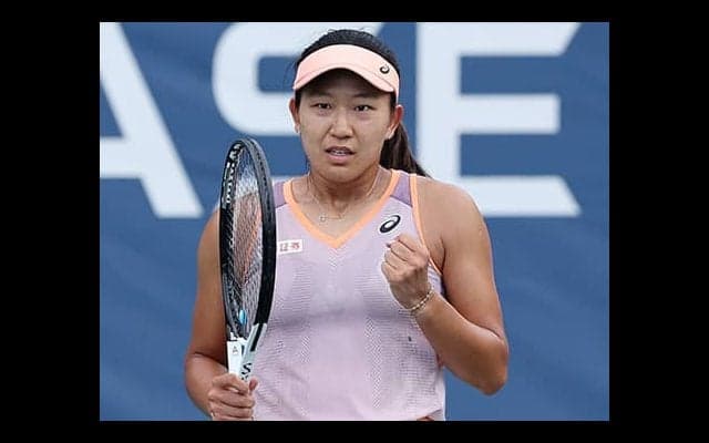  内島萌夏 逆転勝ちで全米OP初白星 