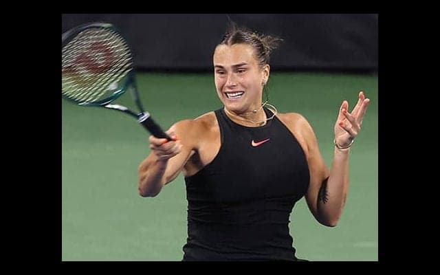  V候補サバレンカ 盤石プレーで初戦突破 