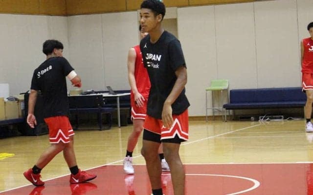 全中3連覇を成し遂げてU18日本代表に合流…最年少の白谷柱誠ジャック「強い気持ちでプレーできたら」