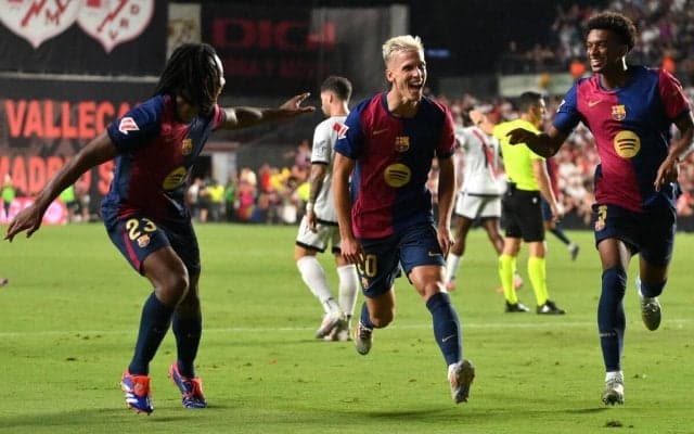 ダニ・オルモがデビュー弾、バルセロナがラージョに逆転勝利で開幕3連勝【ラ・リーガ】