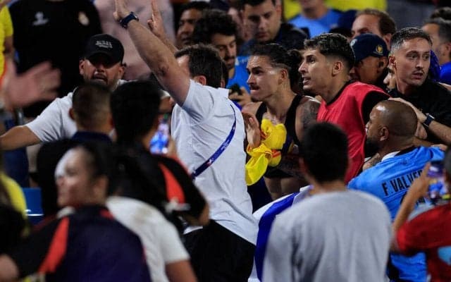 ウルグアイ代表の11名が処分…家族を守ろうとしたダルウィン・ヌニェスが5試合出場停止、コパ・アメリカ準決勝後に乱闘騒ぎ