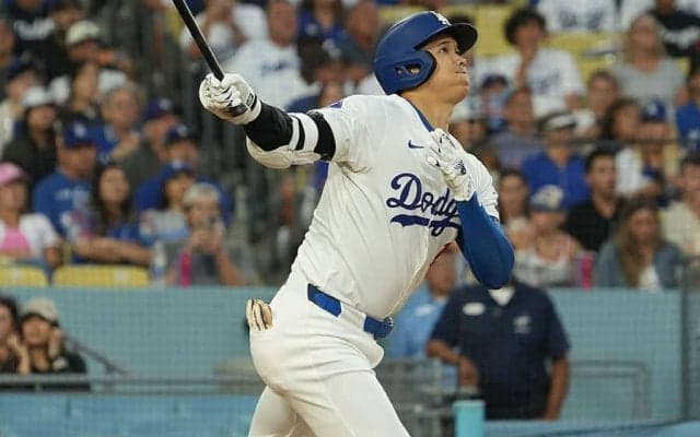 実況を22秒間黙らせた大谷翔平の42号　愛犬始球式→技あり弾は「最高の瞬間の1つ」