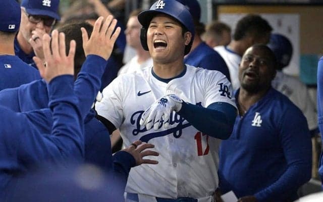 大谷翔平、デコピンと共に断ち切った“負の連鎖”　打率.182と大苦戦…8人目で今季初