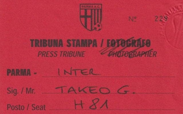 鈴木彩艶セリエAデビューとパルマ発ミラノ着｢観戦ハシゴ｣100キロ旅(1)日本代表GK｢ACミラン｣撃破と中田英寿｢トップ下｣フル出場