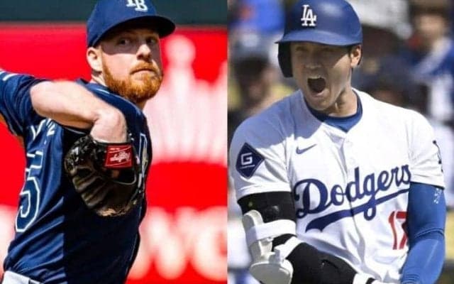 「夫は称賛に値する」大谷翔平への死球で批判増大 レイズ左腕の妻が生後6か月の子どもの誘拐予告被害を吐露「やめてください」