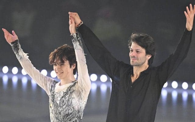 宇野昌磨が「師匠」ステファン・ランビエールとコラボ『フレンズオンアイス』で絆を表現