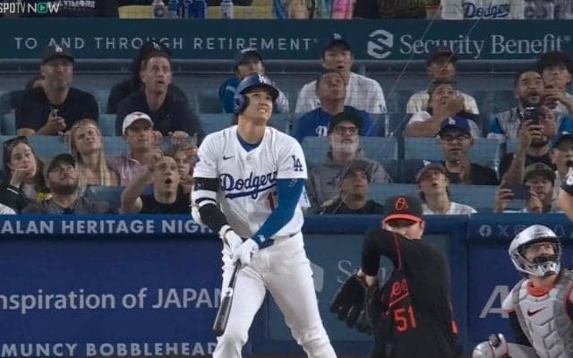 大谷翔平の大飛球は“グリーンモンスター超え”だった？ データが示した“幻の43号”「調子は悪くなさそう」