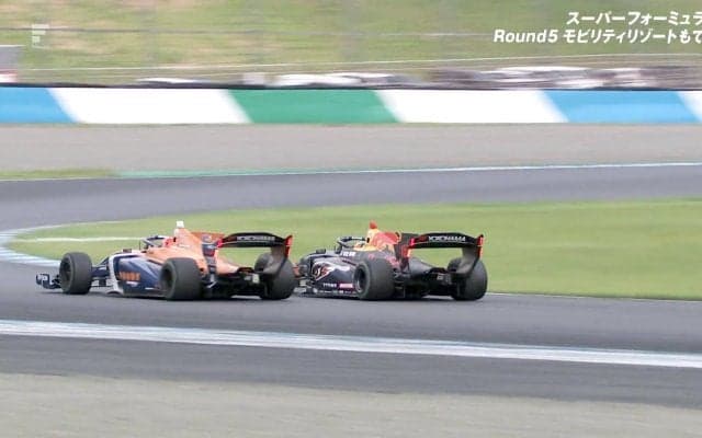 「惑わせにきましたね」22歳F1候補生の“変幻自在”オーバーテイクが話題に！ アウトに振ってインから一閃「あえて行かせた」解説者も絶賛