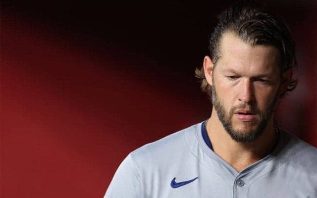 ド軍カーショーが負傷降板　左足親指痛める緊急事態…今季最短1回0/3で終了、奪三振ゼロ