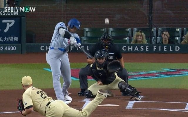 ドジャース公式『X』も「少々お待ちください」！？大谷翔平ら“MVPトリオ”の史上初3者連続アーチに名物記者＆球団も大混乱