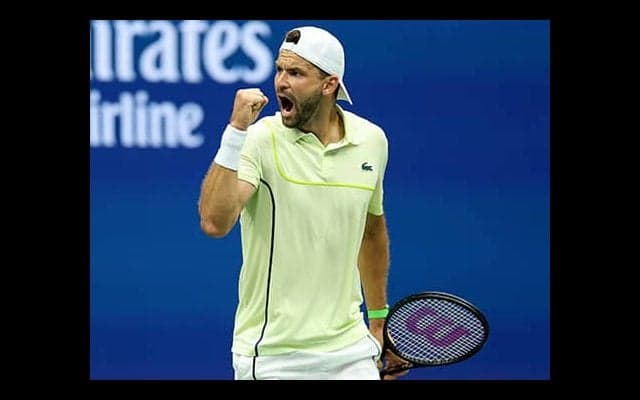 死闘ディミトロフ 全米5年ぶり8強へ