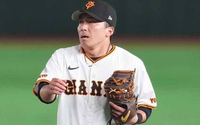 巨人ファン仰天「ガチで天才だろ」　大雨の中…31歳の衝撃美技が「うますぎる」