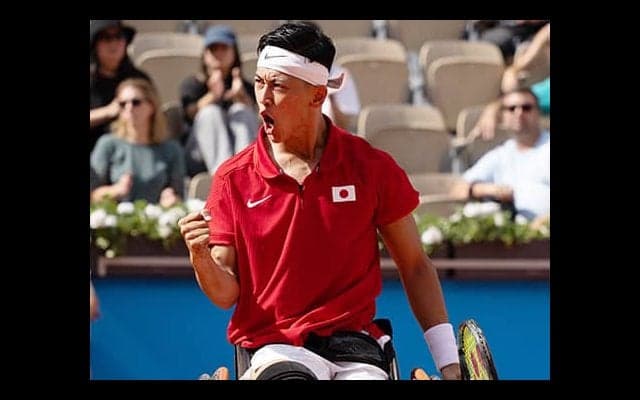  小田凱人 圧勝でパラ8強 