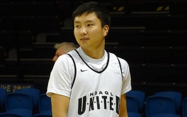 Gリーグ選抜試合出場の富永啓生がメディア対応…パリ五輪を振り返り、NBAへの意気込みを語る