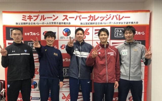 全日本インカレ記者会見/選手の意気込み