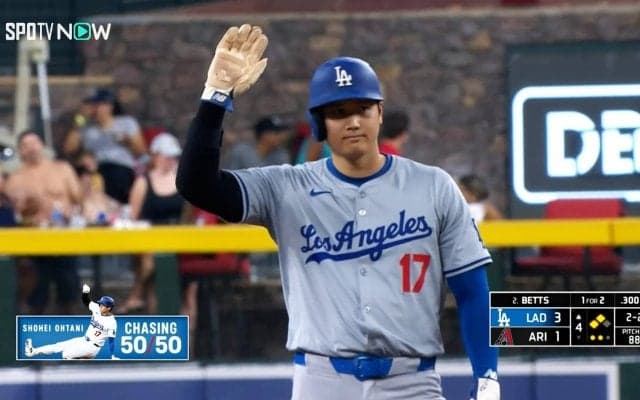 なぜ投げない…大谷翔平の“歴史的盗塁”で相手が謎行動「取り消し？」「誰もベースに入らない」「諦めてるな」ファンも注目