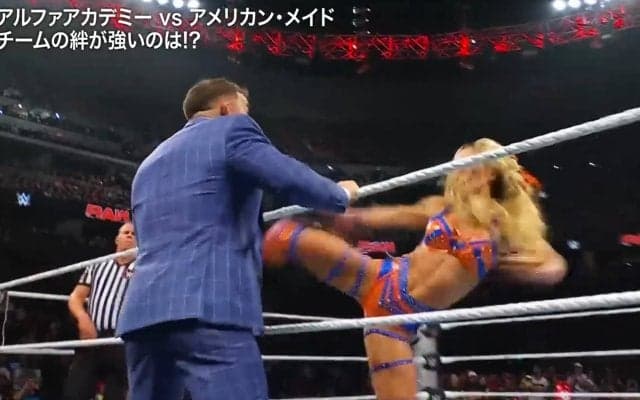 気弱な美女レスラー、元パワハラ上司を右ハイ衝撃KO 怒り爆発に場内騒然