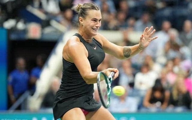 サバレンカ、パリ五輪金メダリストのジェンを破り4年連続準決勝進出「美しいトロフィーを手にできるようにベストを尽くす」[全米オープン]