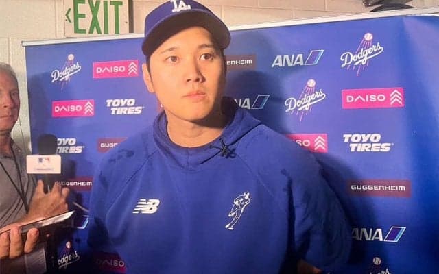 大谷翔平「本当に心強い」　LA中のファンが集う一戦に感謝…古巣本拠地で明かした思い