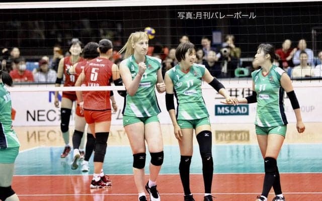 【女子】ミハイロヴィッチ46得点!! JTが激勝