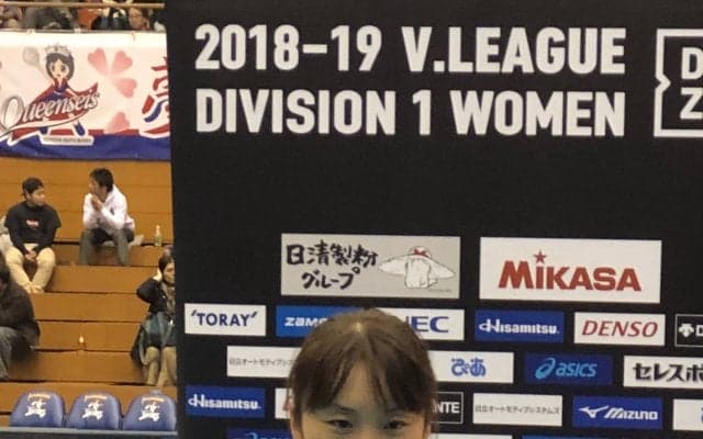 山口舞選手（岡山シーガルズ）通算出場記録更新！