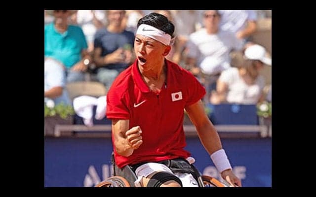  小田凱人4強 メダル確定あと1勝 