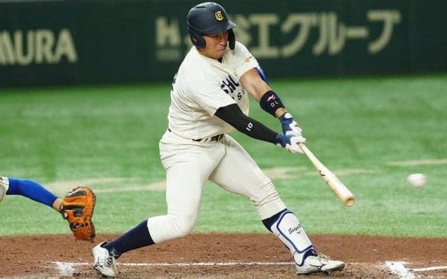 大商大・渡部聖弥がプロ志望届…リーグ通算100安打＆9本塁打　計3人が新たに提出