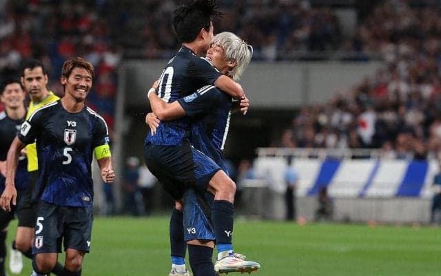 日本代表が伊東純也の“復活弾”などで中国代表相手に計7発の圧勝劇！　3大会ぶり白星発進【2026年W杯アジア最終予選】