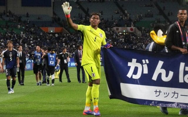 埼スタ凱旋を勝利で飾ったGK鈴木彩艶、アウェイのバーレーン戦も無失点へ「また1戦目という気持ちで」