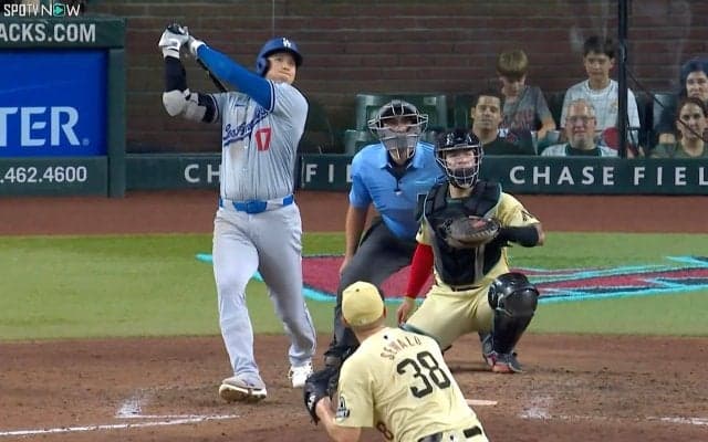 元阪神、超人・糸井も太鼓判！ 大谷翔平は「50-50できる」 圧巻だった“逆方向の”一発「グッと押し込む技術」に脱帽