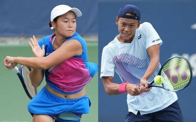 坂本怜が単複で4強！女子でも園部八奏が失セット0で準決勝へ[全米オープンジュニア]
