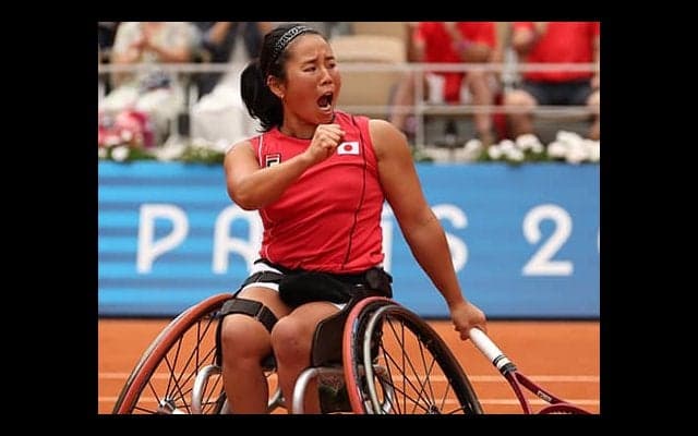  上地結衣 パラ単複金の快挙達成 