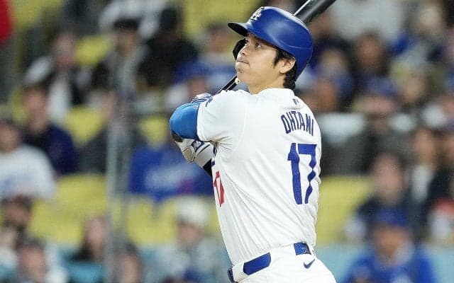 大谷翔平、9月初アーチで『45本塁打・45盗塁』達成！自己最多タイ100打点で2冠浮上 ド軍は連敗で2位に4ゲーム差