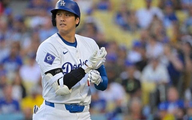大谷翔平が見せた”いつもと違う表情”　訪れた推し選手との遭遇「好きなのが伝わる」