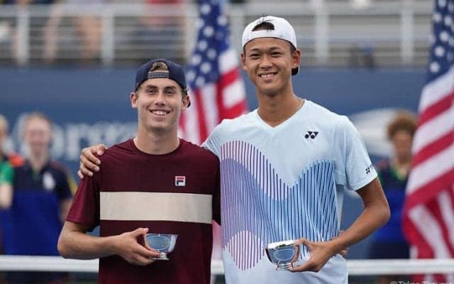 坂本怜、全米オープンジュニアのダブルス制覇！日本人男子4人目の快挙[全米オープンジュニア]