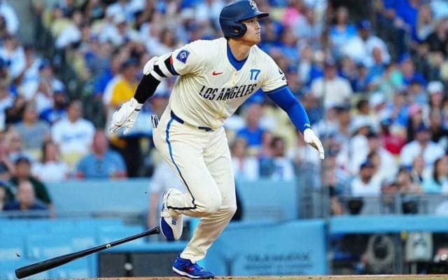 実況も願った「残れ」　歩きかけた大谷翔平…大飛球に騒然「当たりは完全にHR性」