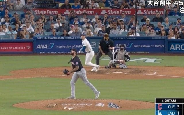 大谷翔平は「危険すぎ」 ポカーン&棒立ち… “爆速ライナー”に相手野手の様子がおかしくなる