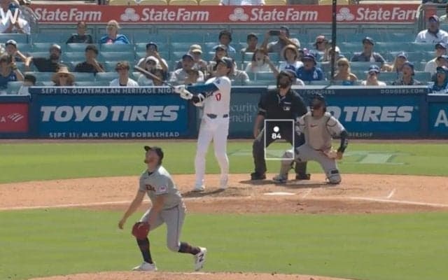 大谷翔平の“爆速ホームラン”は「理解不能」 辛口記者もドン引き… スピードと飛距離が「マンガみたい」