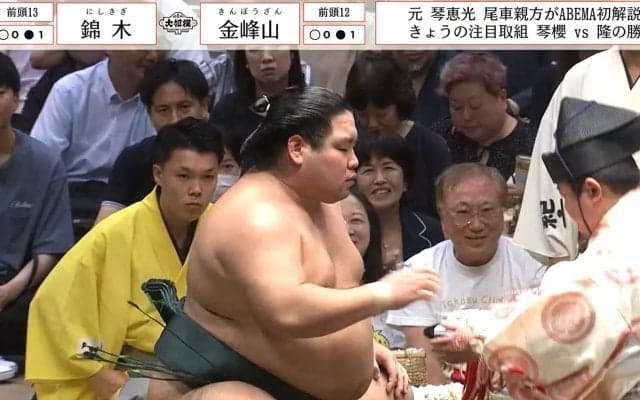 「Tシャツかわいい」大相撲中継に“Yes”高須克弥院長が映り込み キュートな“カジュアル”ルックに反響続々