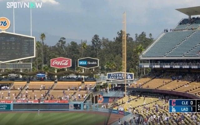 大谷翔平、弾丸46号が「やりすぎ」 外野手がポカーン＆棒立ち… 188キロ“爆速通過”で「どうしようもない」