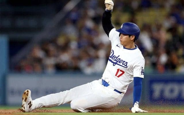 実況思わず「ムーキーが邪魔してる」　好機拡大も…大谷翔平の“幻の48盗塁目”にため息