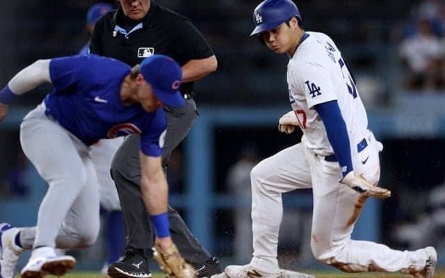 大谷翔平、「46-47」もド軍大敗　2戦連続マルチも自己最多47号はお預け…鈴木誠也は1安打1盗塁