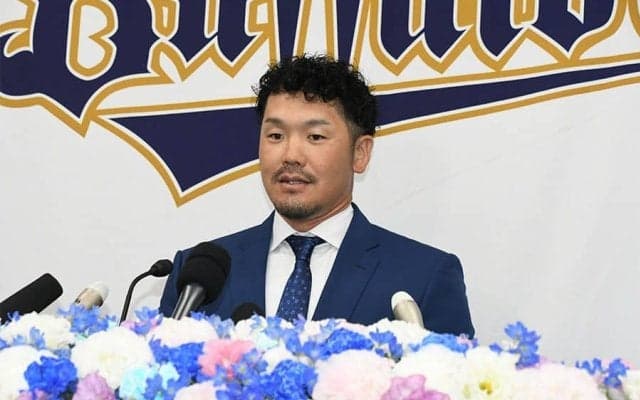T-岡田が引退会見「幸せだった」　決断は8月…オリ一筋19年、妻から「よく頑張った」