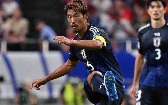 日本代表が2戦連続圧勝で唯一の連勝スタート！　上田綺世＆守田英正の2ゴール共演など圧巻5発【2026W杯アジア最終予選】