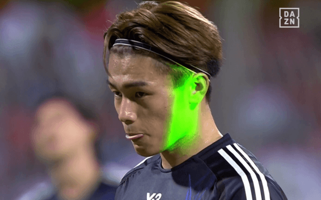 批判殺到！「最低の行為」「マジで低俗」日本代表がレーザーポインター被害…バーレーン観客の悪質妨害→Xトレンド入り【W杯アジア最終予選】