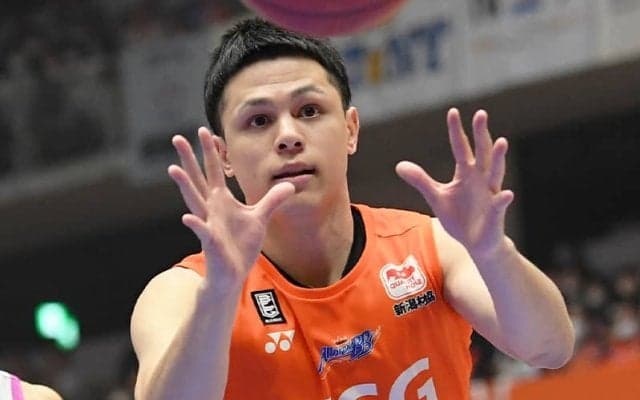 B3新潟の田中成也が全治約3週間の右足関節捻挫…シーズン開幕へ黄色信号