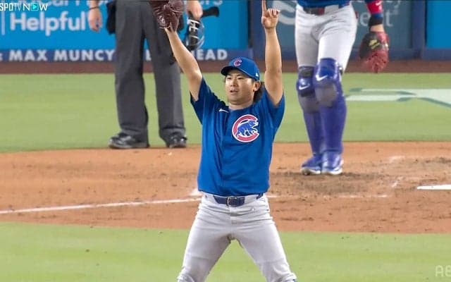 今永昇太、7回3失点で自己最多タイ13勝目！ 鈴木誠也の同点打から逆転劇  大谷翔平を無安打に封じる圧巻投球